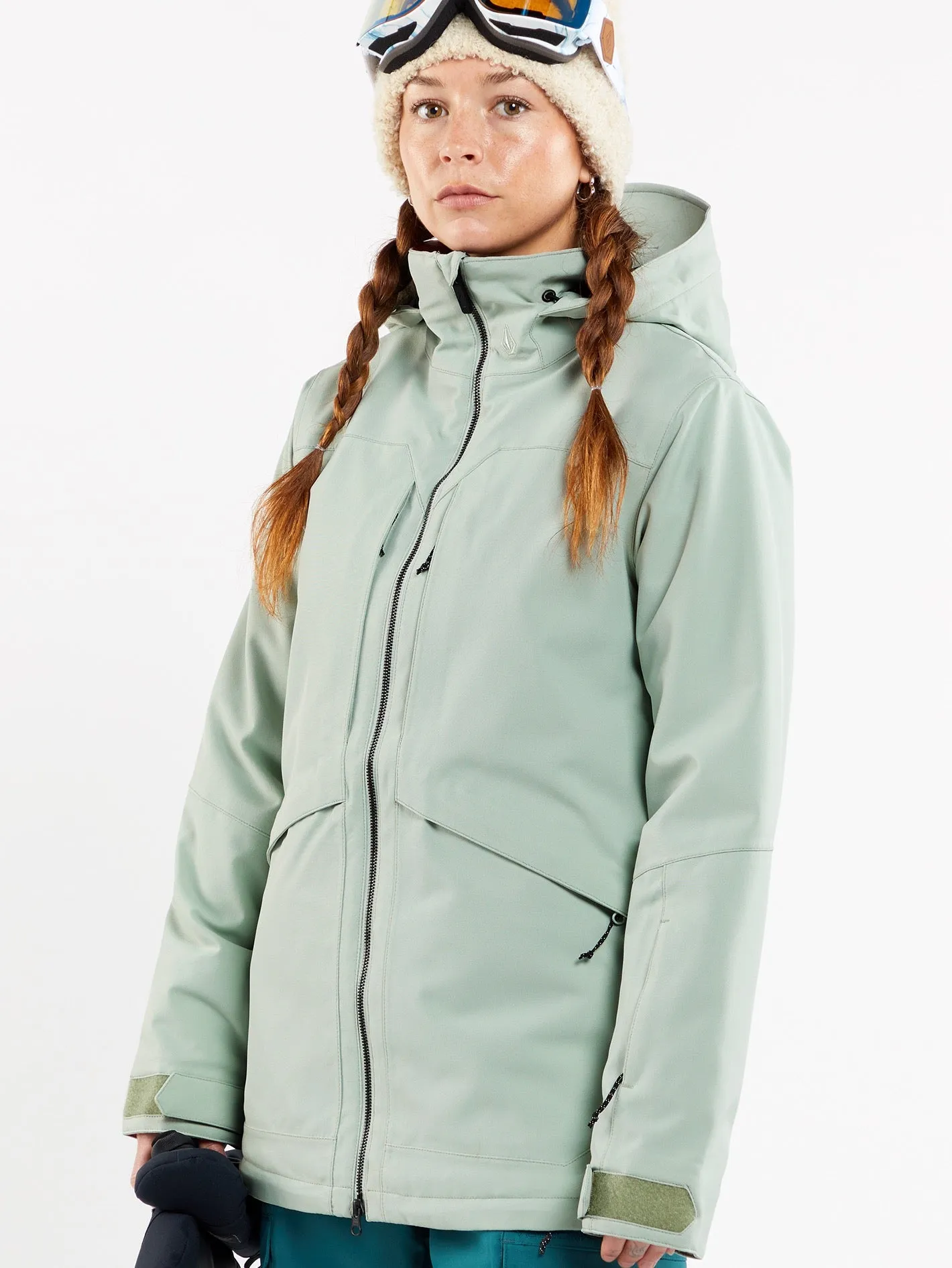 Womens Shelter 3D Stretch Jacket - Sage Frost