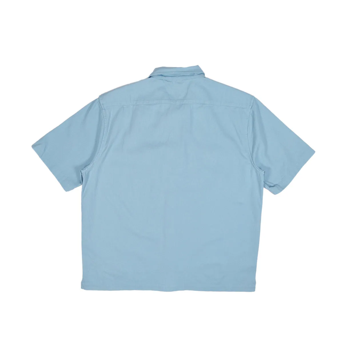 WORKSHIRT COTTON TWILL - POWDER BLUE